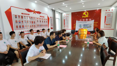 陕西能源职业技术学院与消渡村共建暑期社会实践基地并慰问暑期社会实践师生