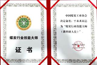 煤炭行业技能大师(教科研人员)+丁海英